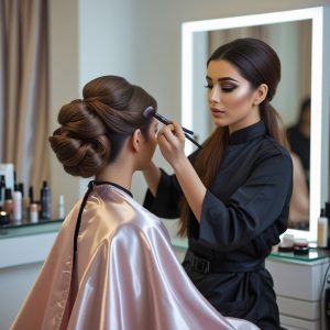سارا حسینی خدمات میکاپ و شینیون تخصصی با سبک‌ های مدرن در شیراز معالی‌ آباد